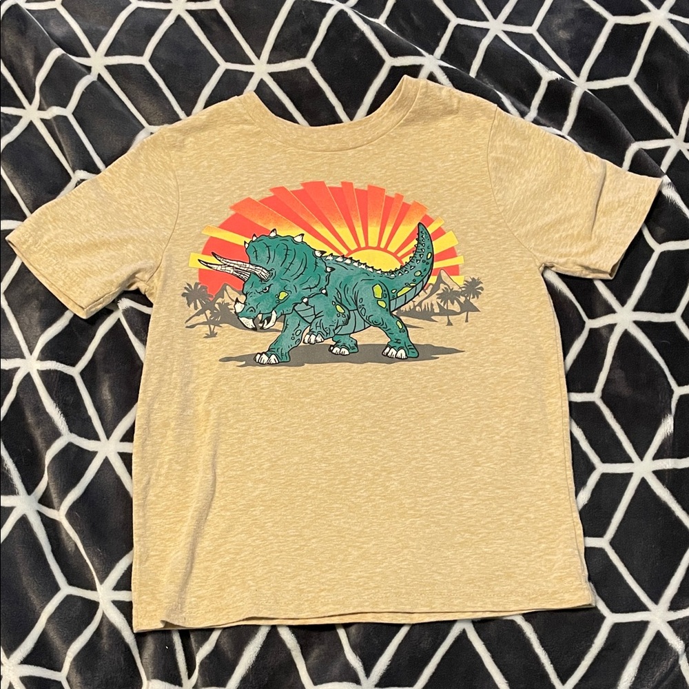Kids' Dinosaur Adventure Tee - Beige
